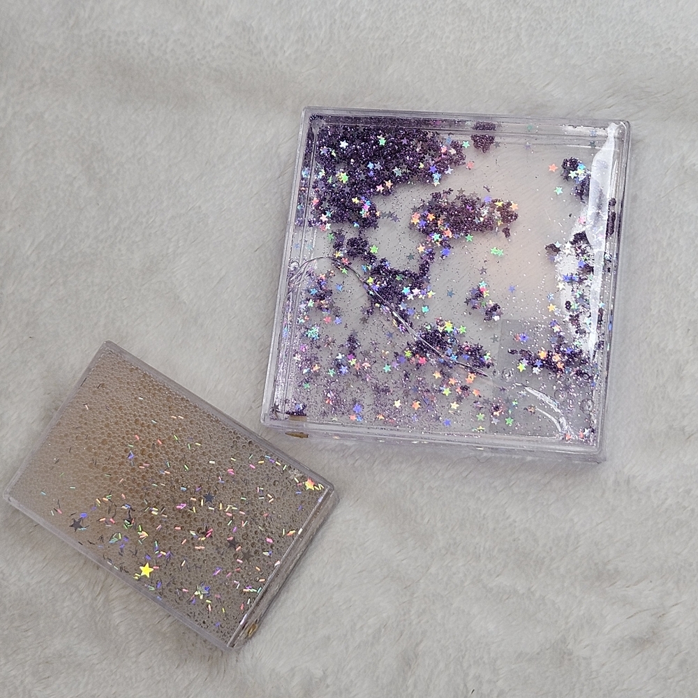 Star Glitter Photo FramesPurple stars 4"x4"Rose Gold stars 2.5"x4"